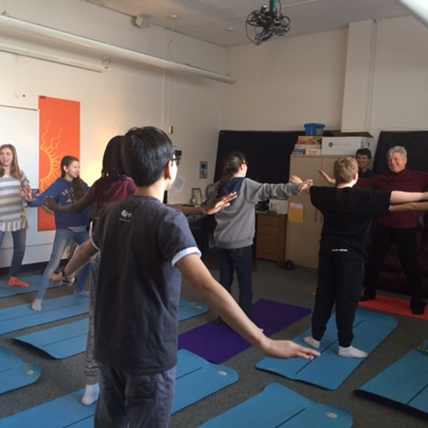 Yoga helping West Jordan Middle School students episode artwork