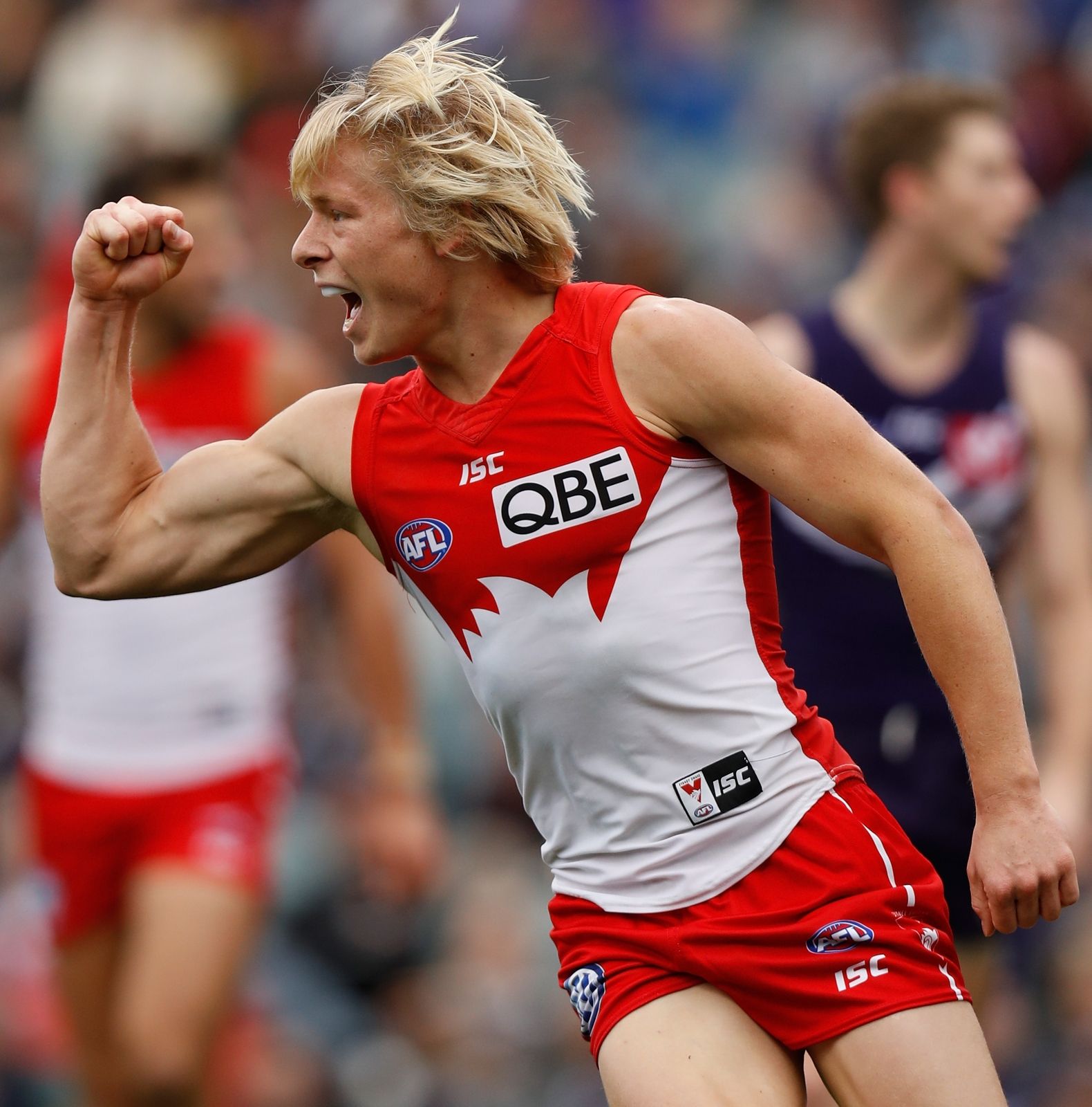 Isaac Heeney on EON Sport episode artwork