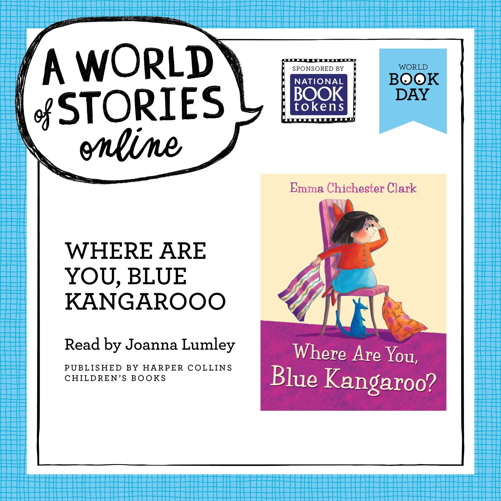 Where Are You Blue Kangaroo? By Emma Chichester Clark
