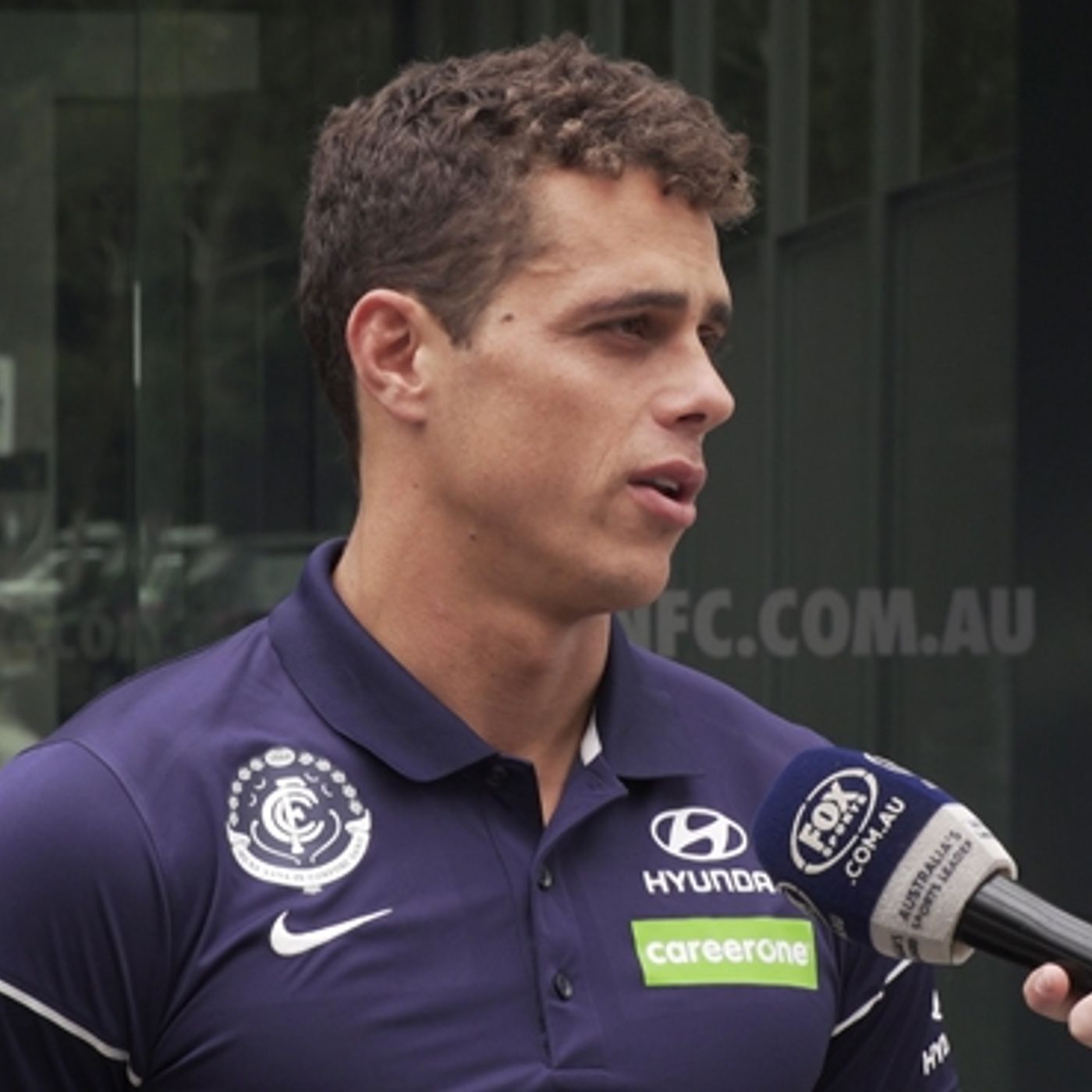 Ed Curnow press conference - March 3 episode artwork