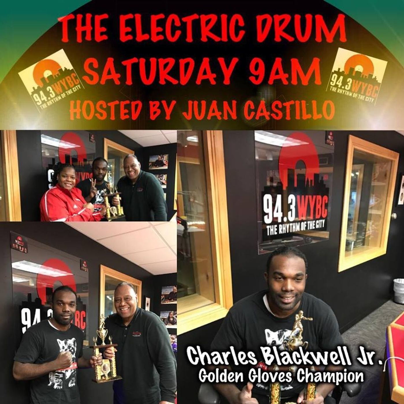 ELECTRIC  DRUM  3/11/17  CHARLES BLACKWELL JR.