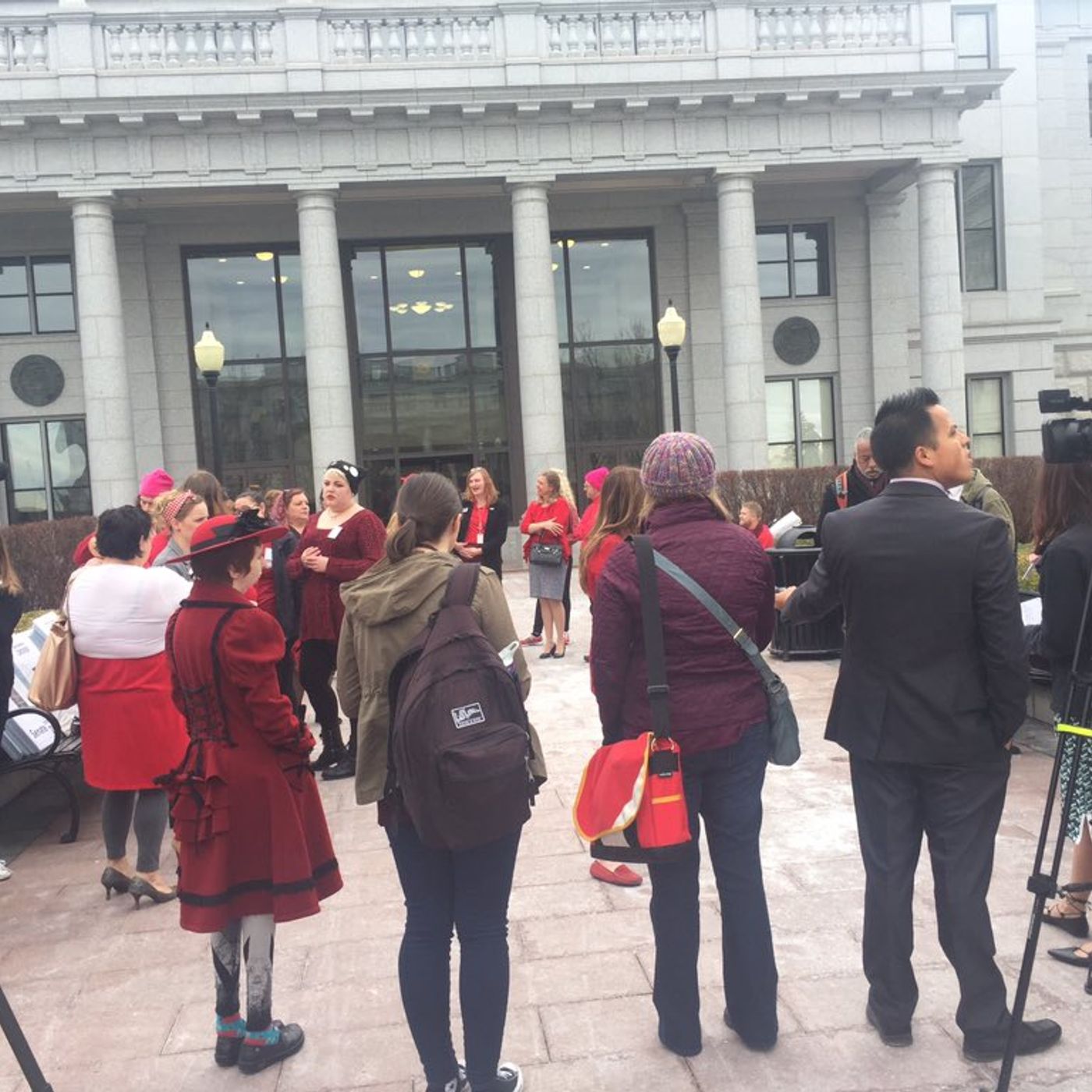 Utah Women Unite group gathers at State Capitol on Women's Day episode artwork