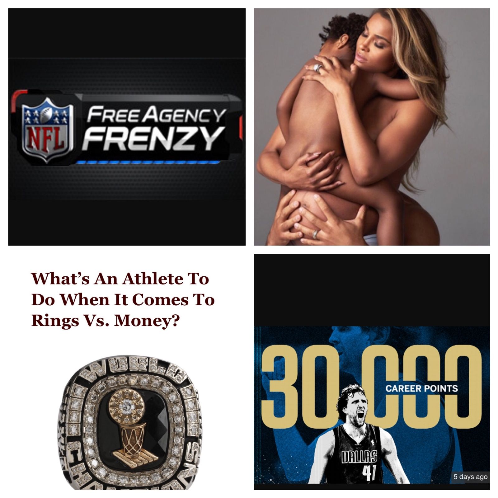 48: Free Agency Frenzy, Naked Family Photos, Rings or Tings and Dirk in the 30K Club!! episode artwork