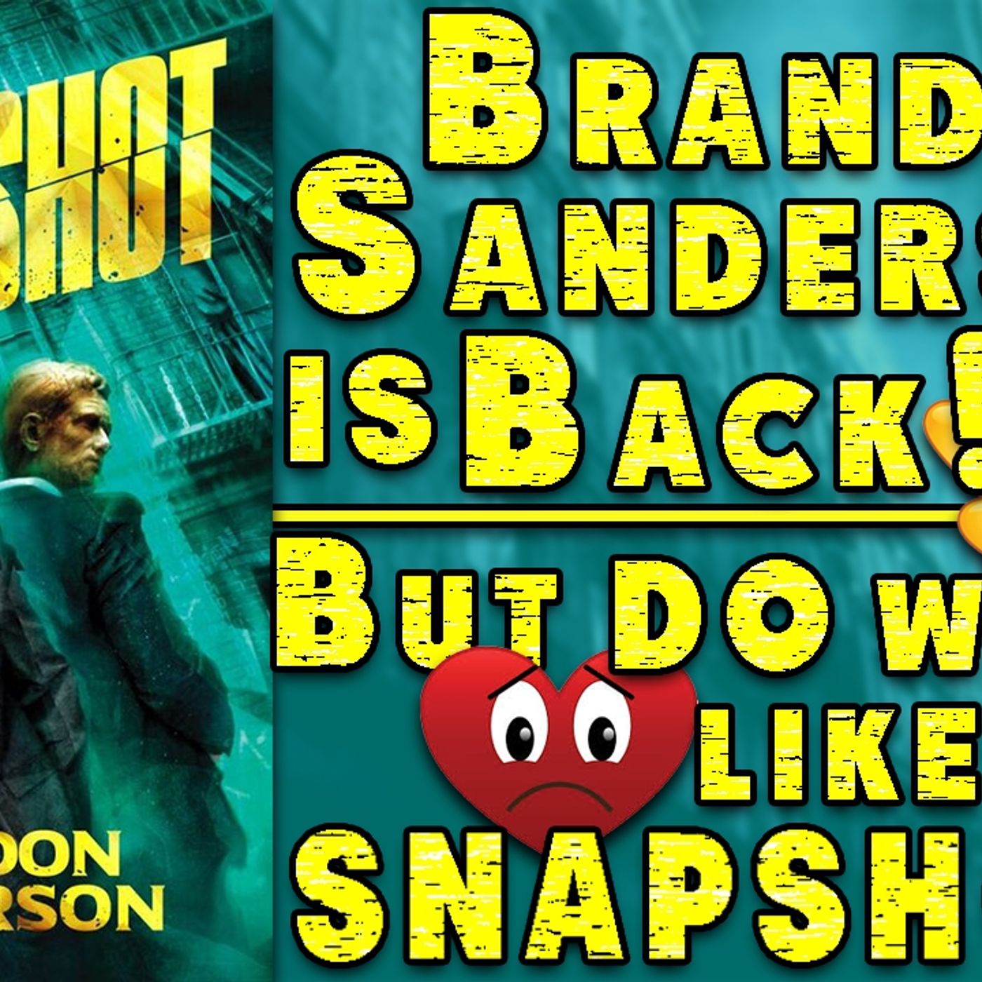 Brandon Sanderson - Snapshot | Book Chat Review (Brandon Sanderson is Back!) thumbnail