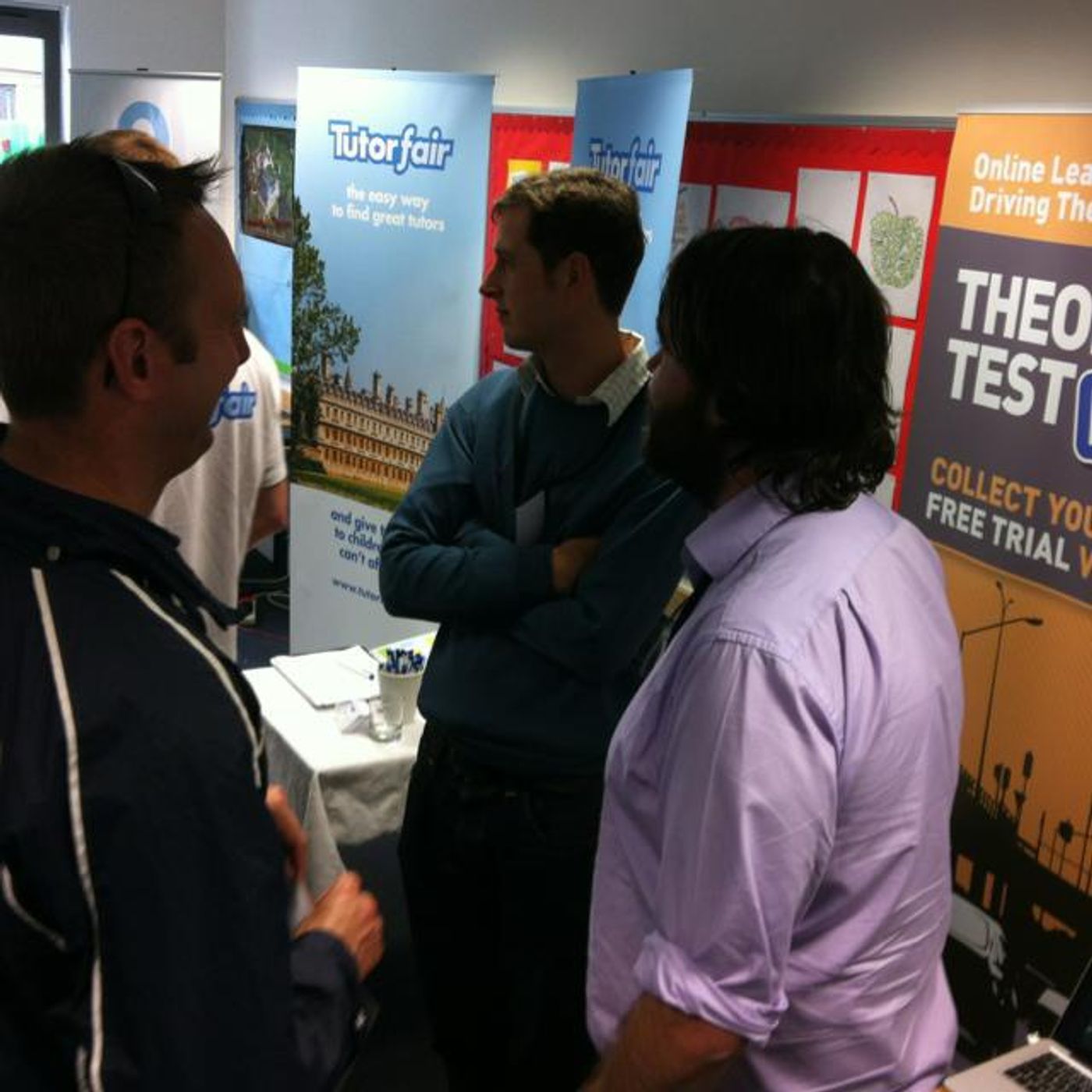 @educationfest In the TechHeads Startup Space talking to @Herx @TheoryTestPro #educationfest episode artwork