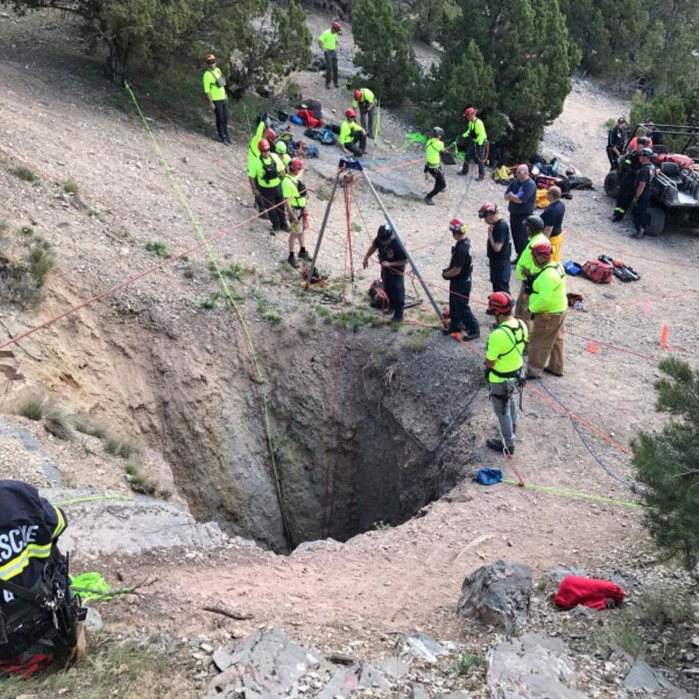 Rider's fall reminds of abandoned mine dangers episode artwork