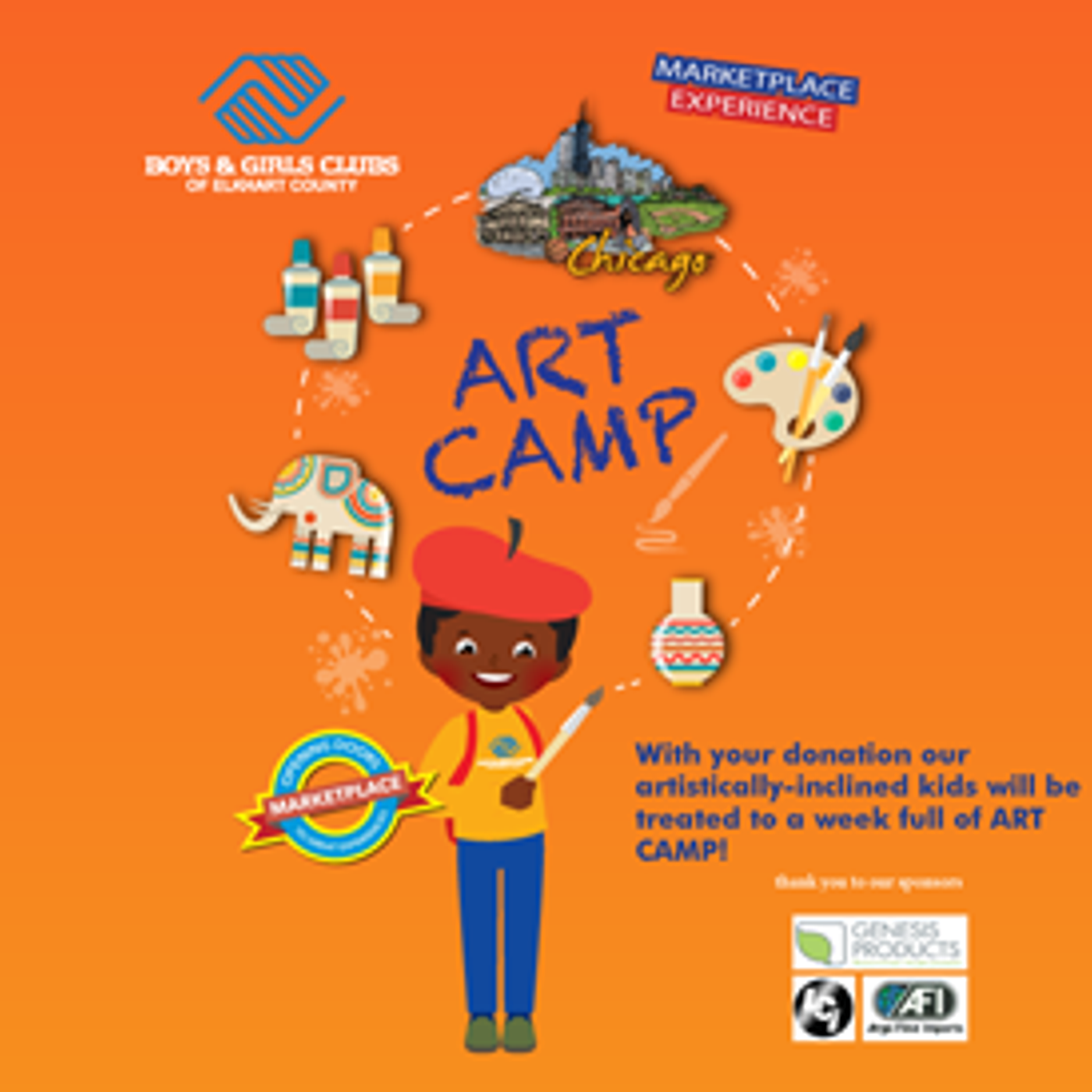 Great opportunity to help kids experience Art, Champion Mason Ogle and Director of Development at Boys & Girls Clubs of Elkhart County Matt Fischer join the show episode artwork