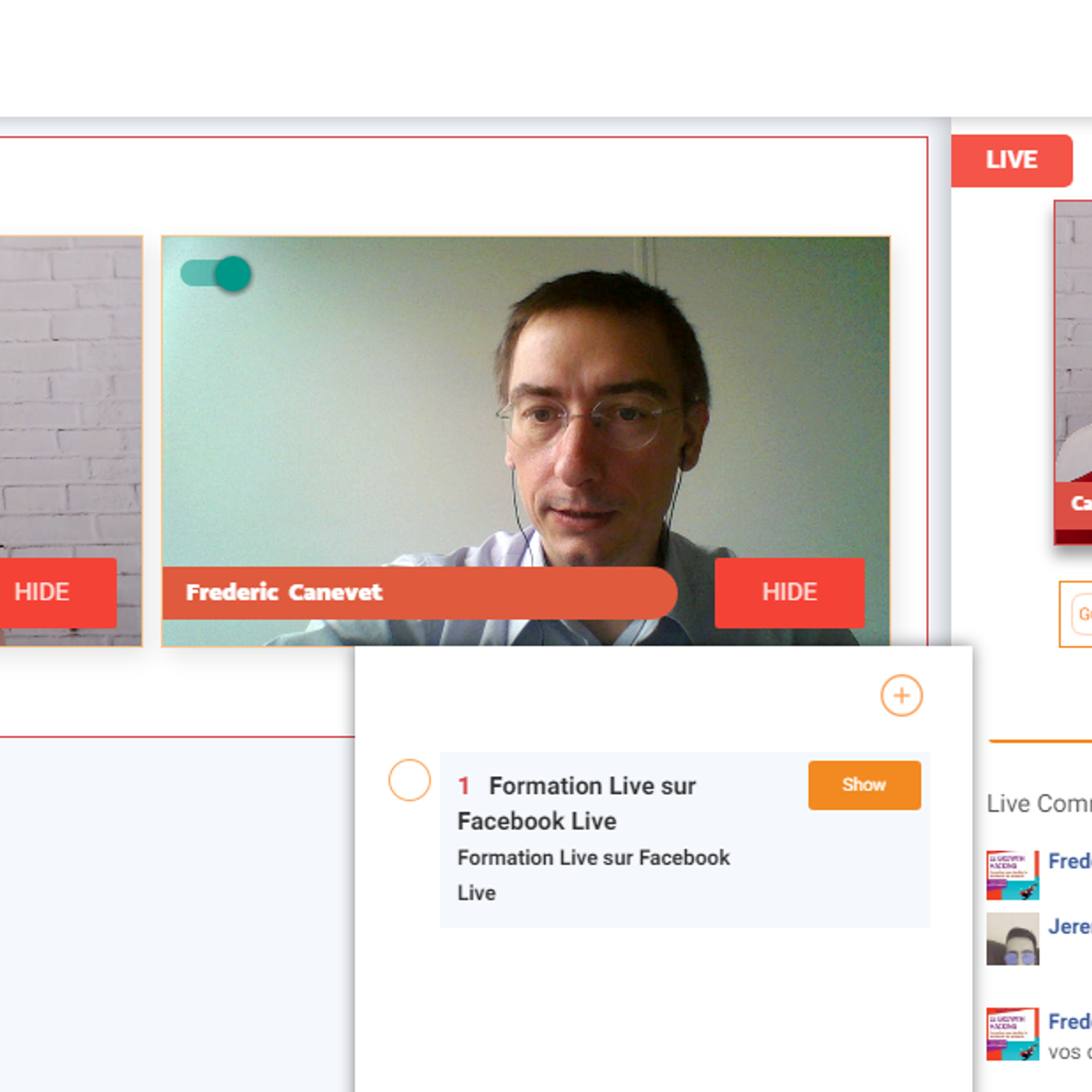Formation Live sur Facebook Live avec Catherine Daar episode artwork