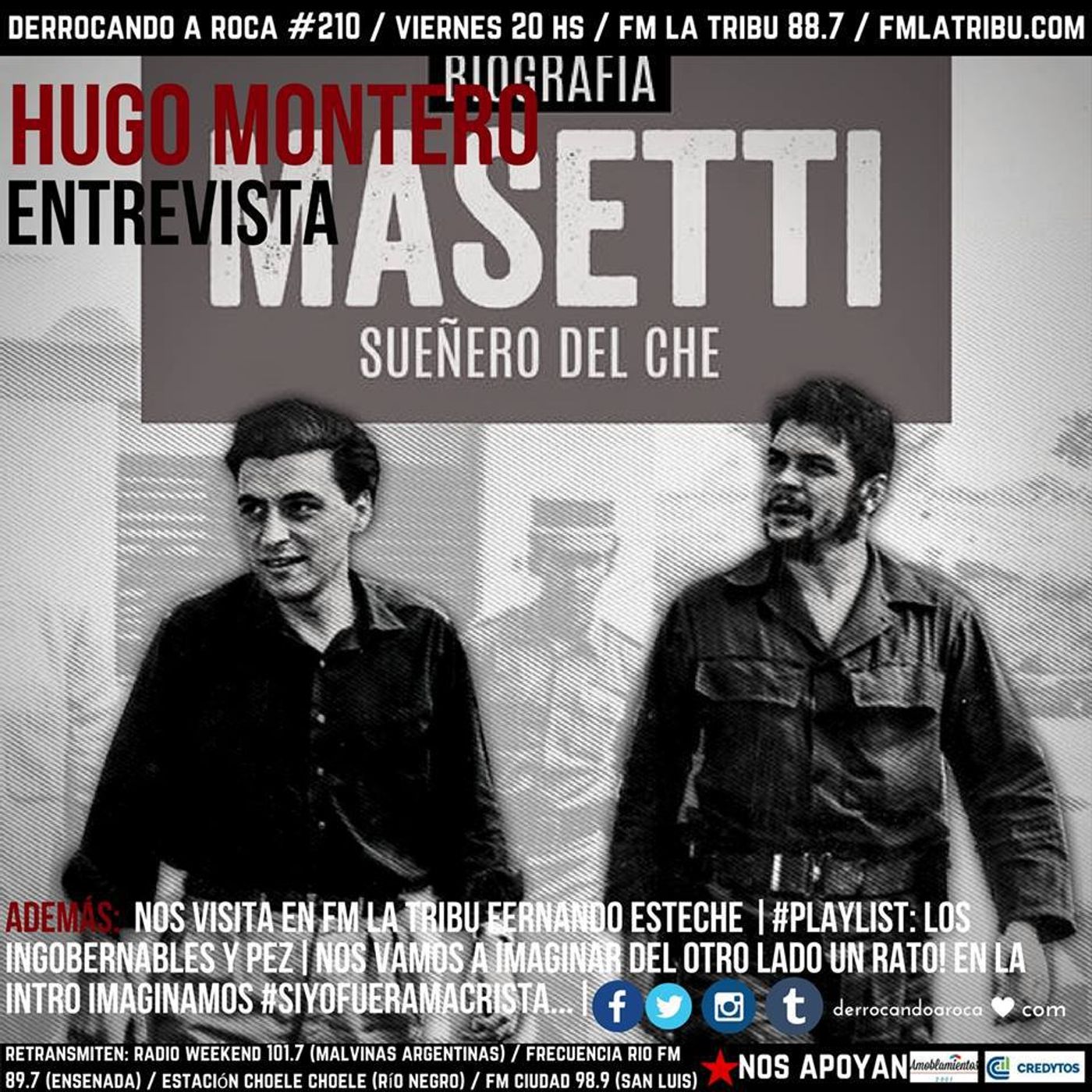 Hugo Montero: "Apuntamos a contar la experiencia de vida, tener un registro humano de Masetti y sus compañerxs" episode artwork