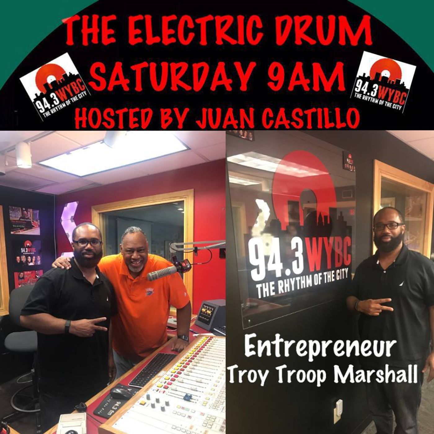 ELECTRIC  DRUM  7/8/17  TROY "TROOP" MARSHALL