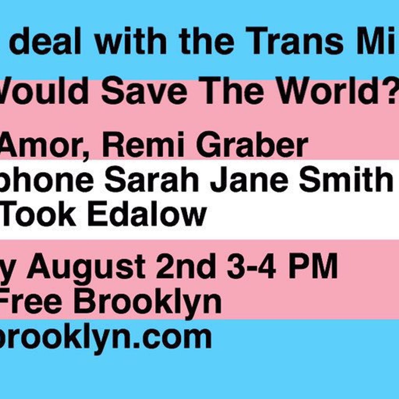 What Would Save the World?