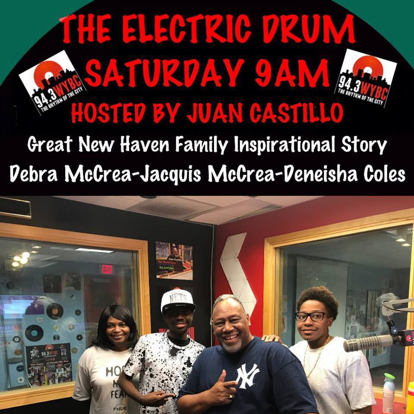 ELECTRIC  DRUM  8/5/17  Debra McCrea, Jacquis McCrea & Deneisha Coles