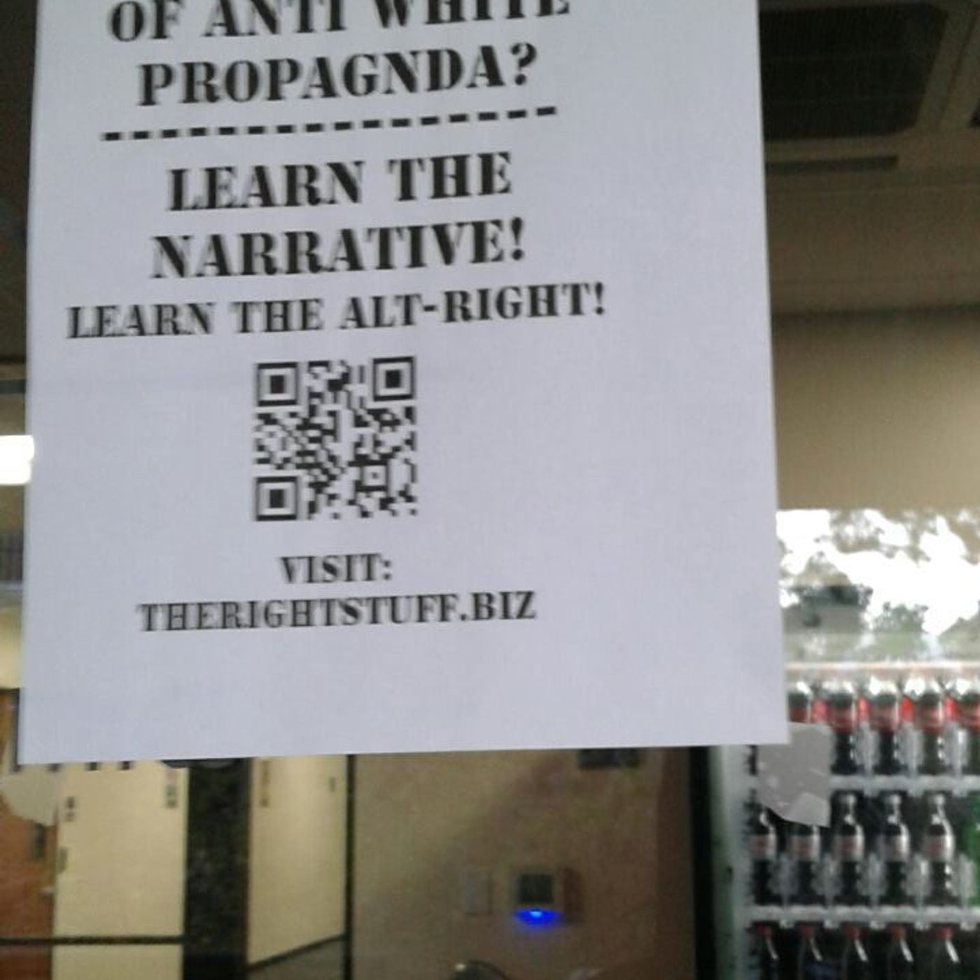 White Nationalist posters torn down on Weber State University campus for breaking rules episode artwork