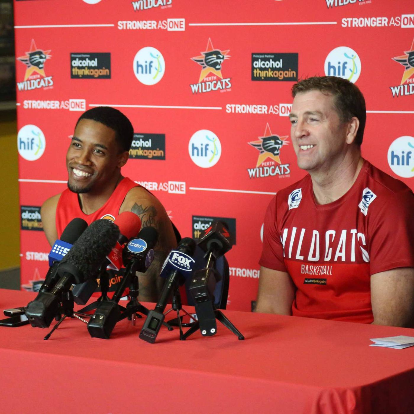 Trevor Gleeson and Bryce Cotton Press Conference