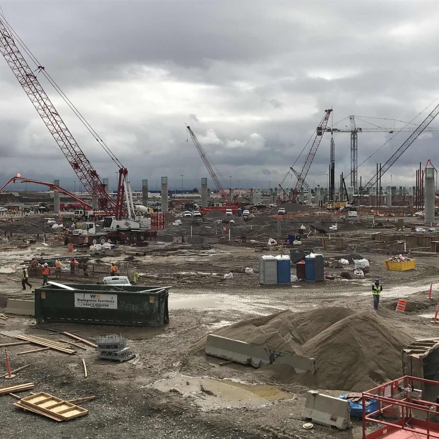 Construction on new terminal, roadway underway for new airport episode artwork