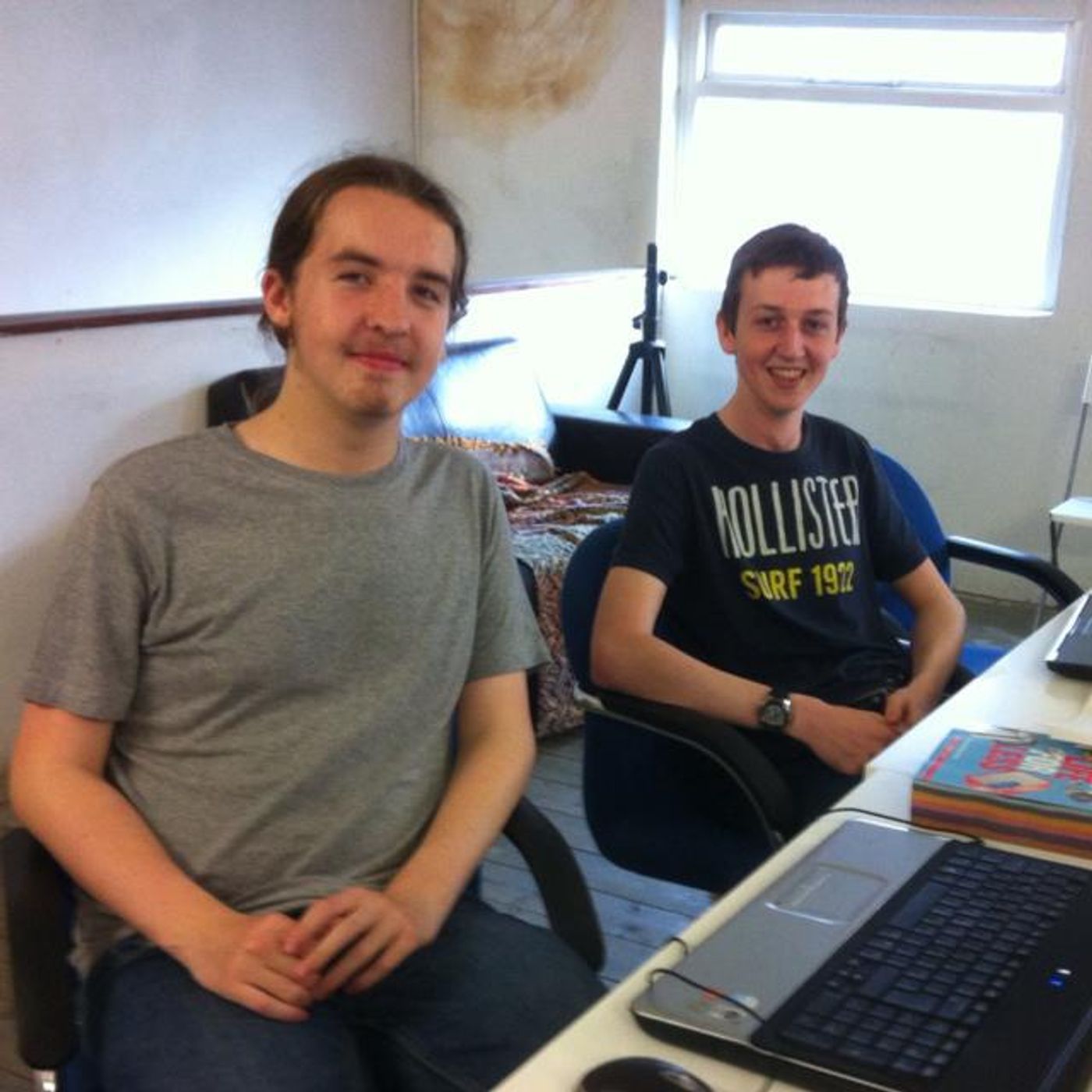 Jack and Jack describe their GameJam idea @jackweirdy @secretimbecile episode artwork