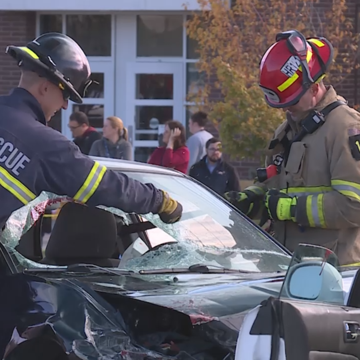 Mock crash at Herriman High aims to warn teens episode artwork