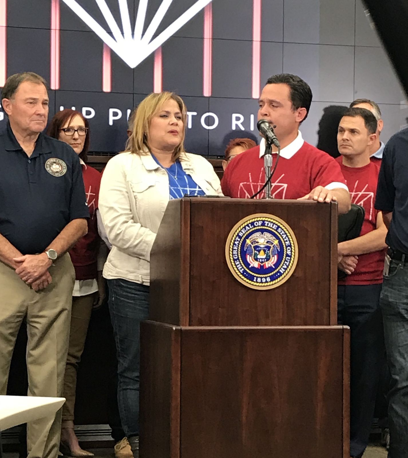 Governor's office pushes for donations in Puerto Rico relief mission episode artwork
