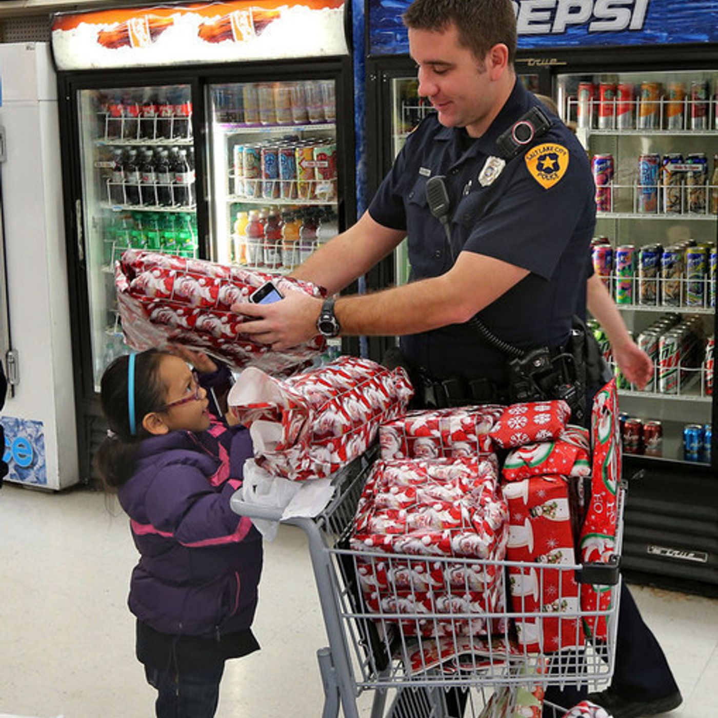 Salt Lake Police break ties with "Shop with a Cop" program episode artwork