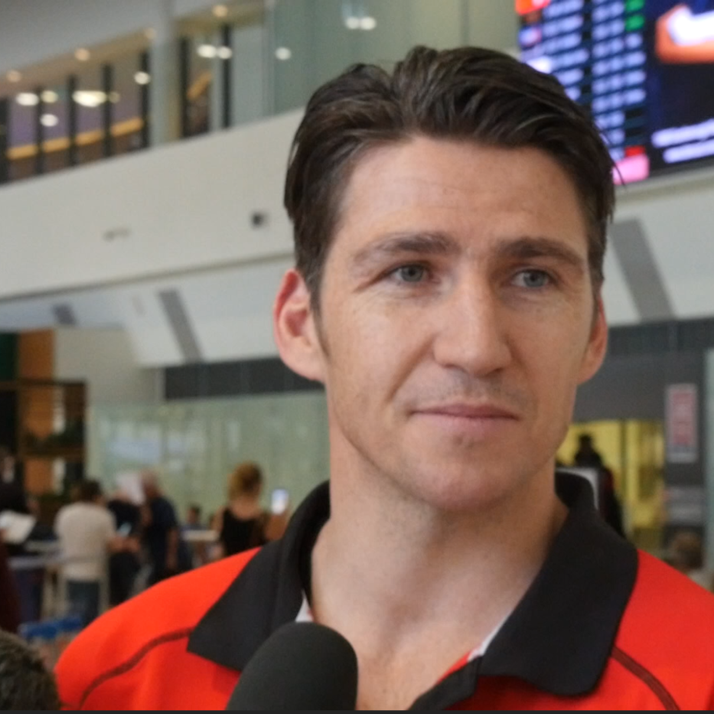 Damian Martin Press Conference Airport - 10 November 2017 episode artwork