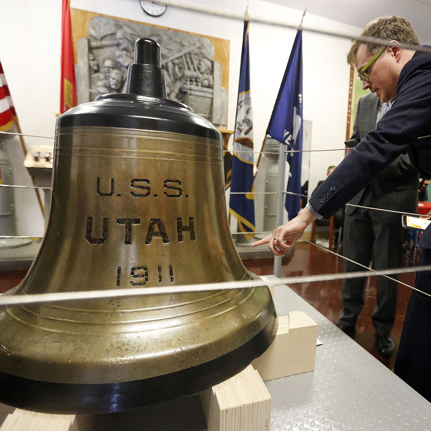 Part of the USS Utah is now back on display episode artwork