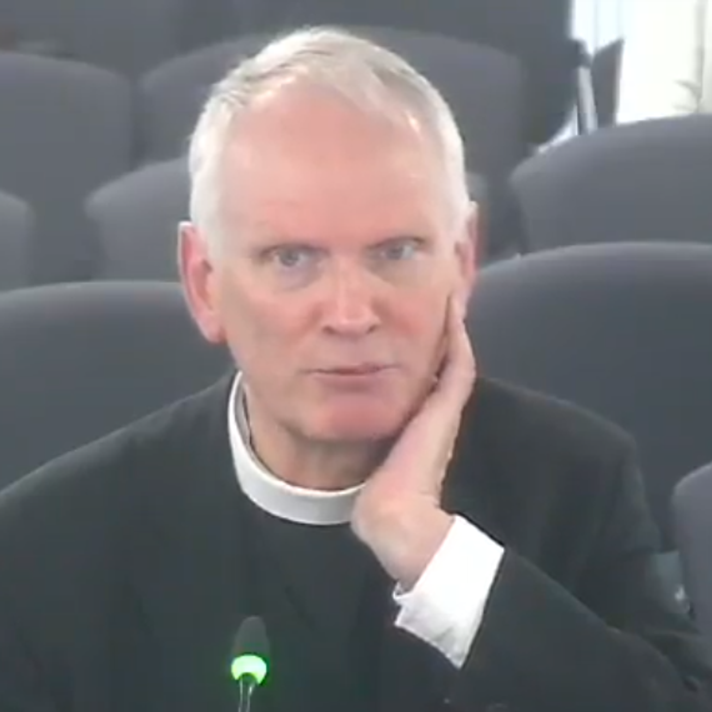 IICSA 12/12/17 - Very Rev Dom Leo Maidlow Davis - wheelbarrowing files from the basement of his house as headmaster, to burn in the grounds of Downside during the summer holidays (2012 maybe) episode artwork