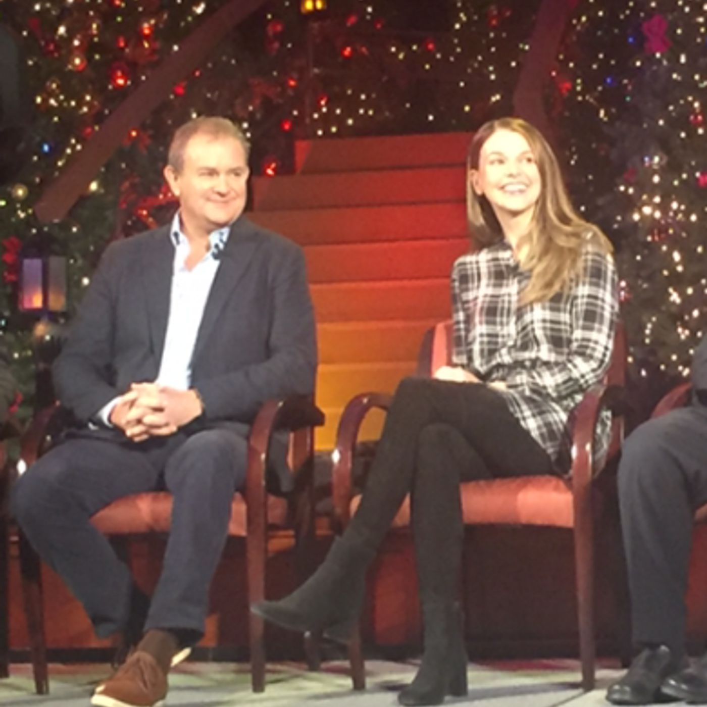 Indepth: Sutton Foster, Hugh Bonneville talk Christmas traditions episode artwork