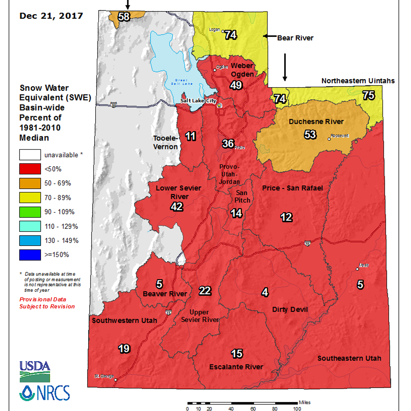 Utah snowpack levels at record lows episode artwork