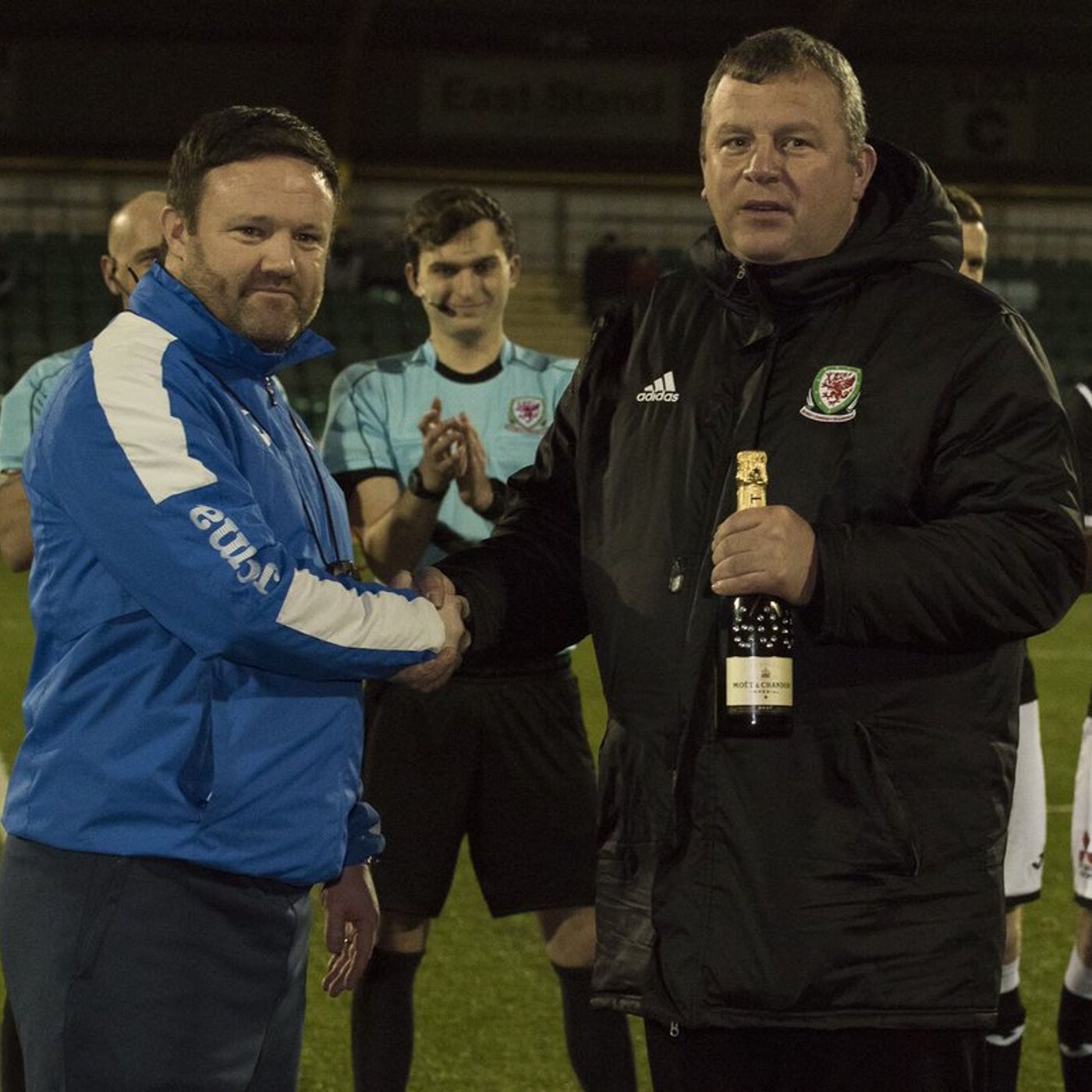 Colin Caton post-match v Barry Town United episode artwork