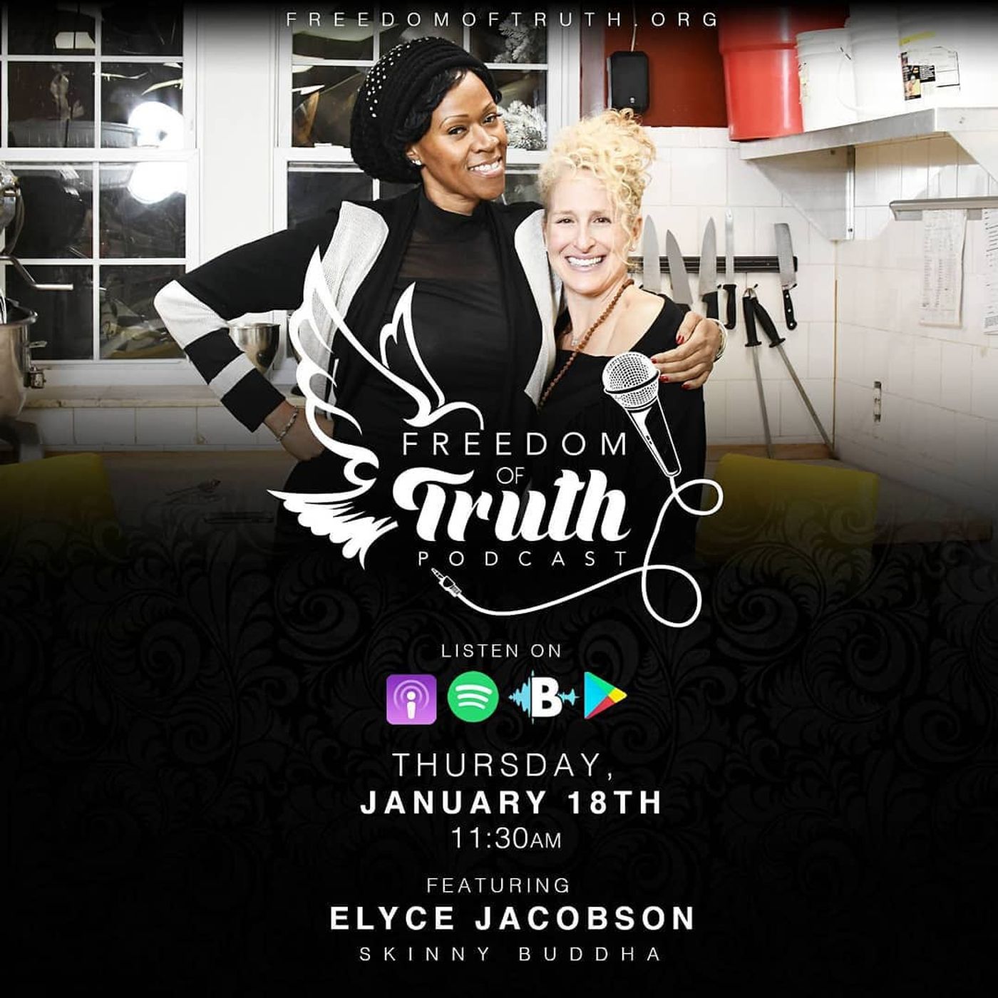 S1 Ep4: Freedom Of Truth Episode #4 w/ Vegan Chef -Elyce Jacobson