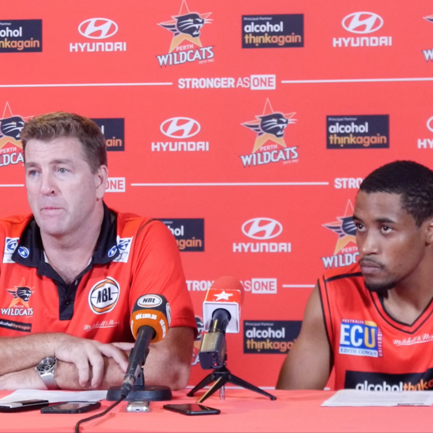 Perth Wildcats - Trevor Gleeson and Bryce Cotton Press Conference - 27 January 2018