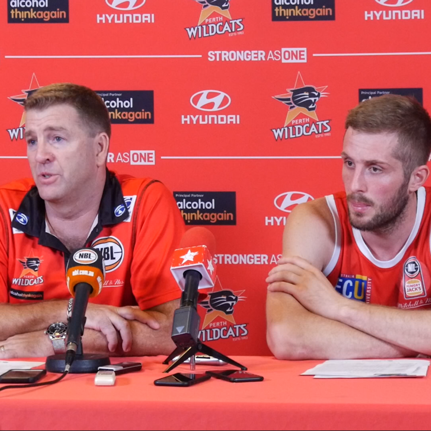 Perth Wildcats - Trevor Gleeson and Jesse Wagstaff Presser 2 February 2018