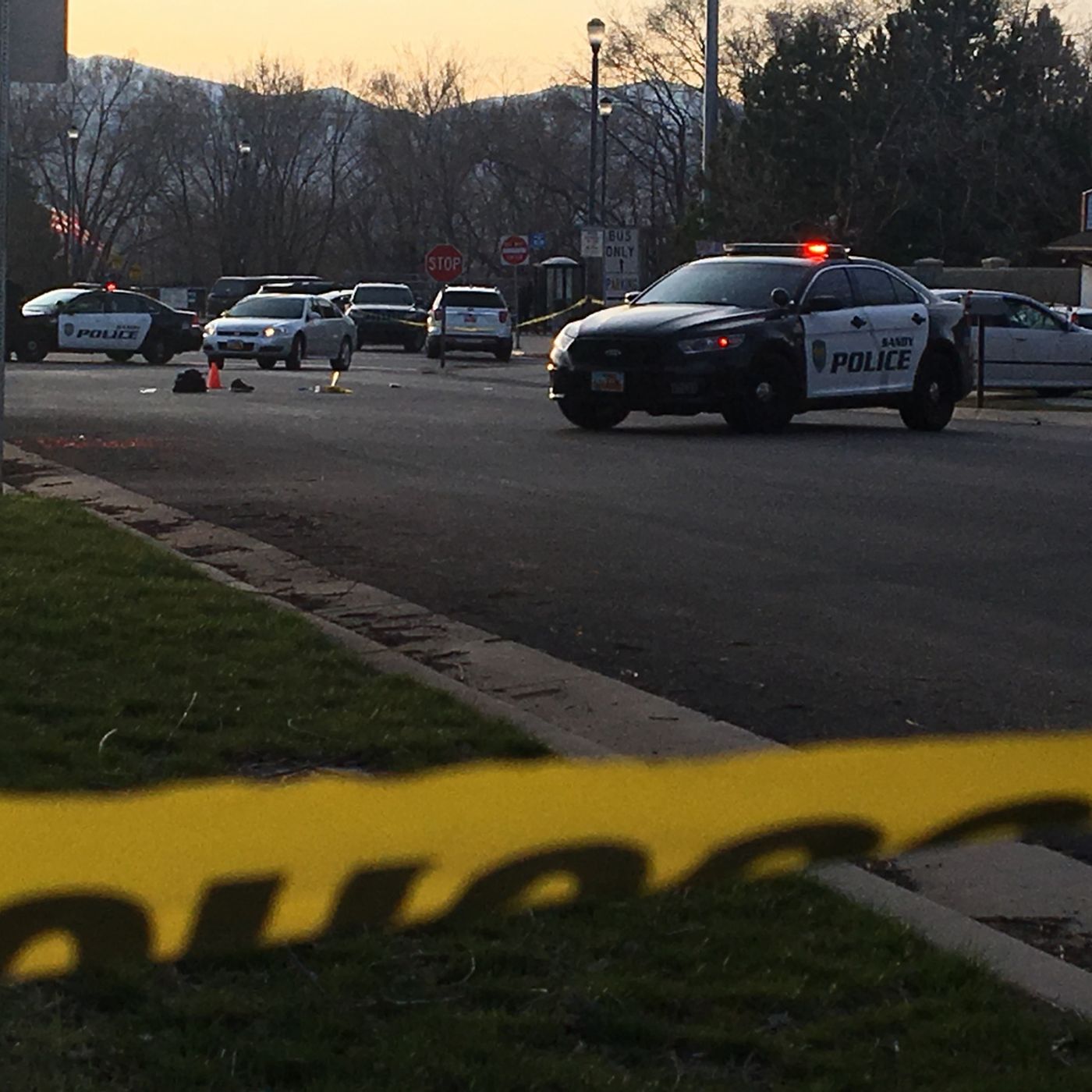 Police investigating officer-involved shooting in Sandy episode artwork