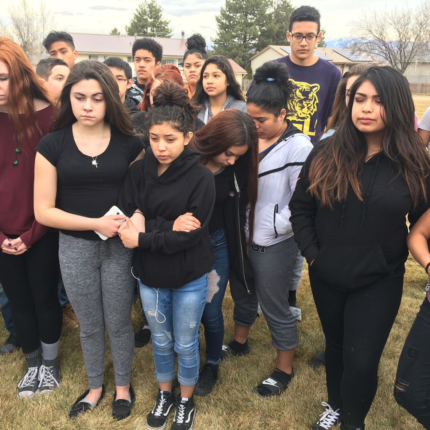 Junior high has "walkout," then "walkup" episode artwork