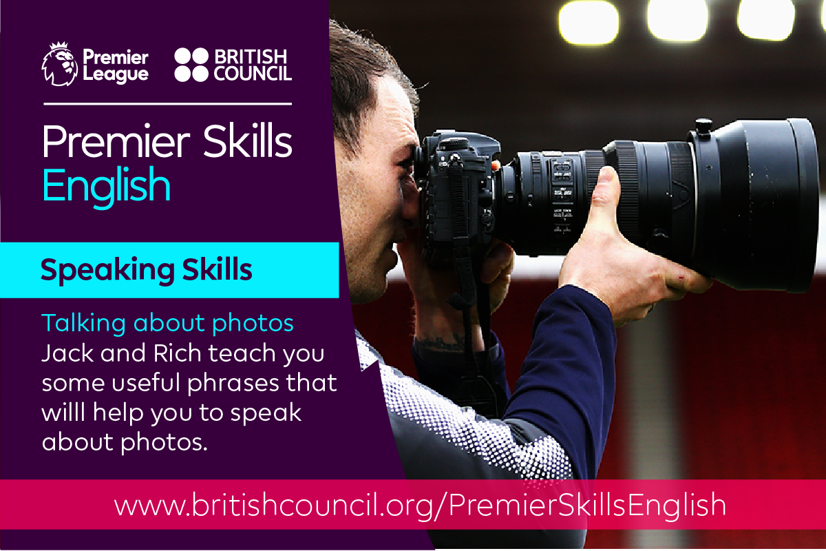 Learn English with the British Council and Premier League / Speaking