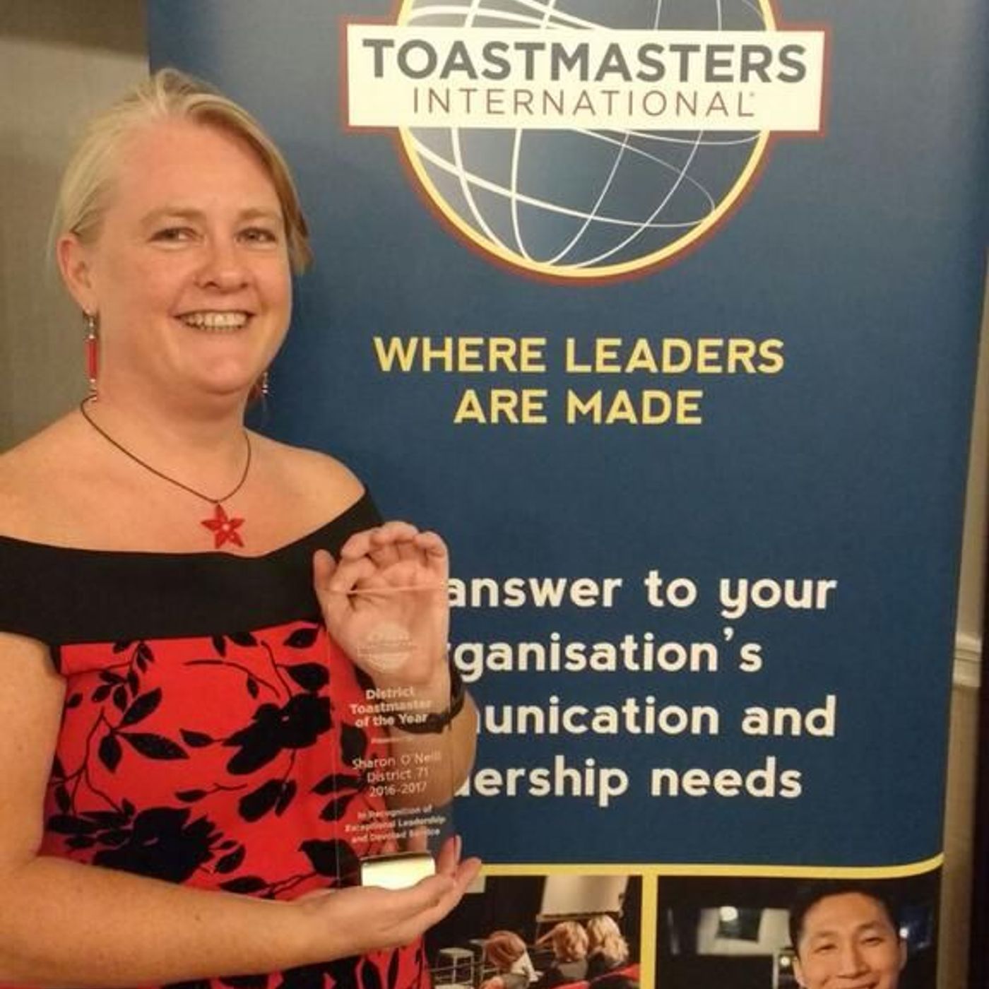 S2018 Ep15: CONFERENCE DIRECTOR SHARON O'NEILL OF TOASTMASTERS