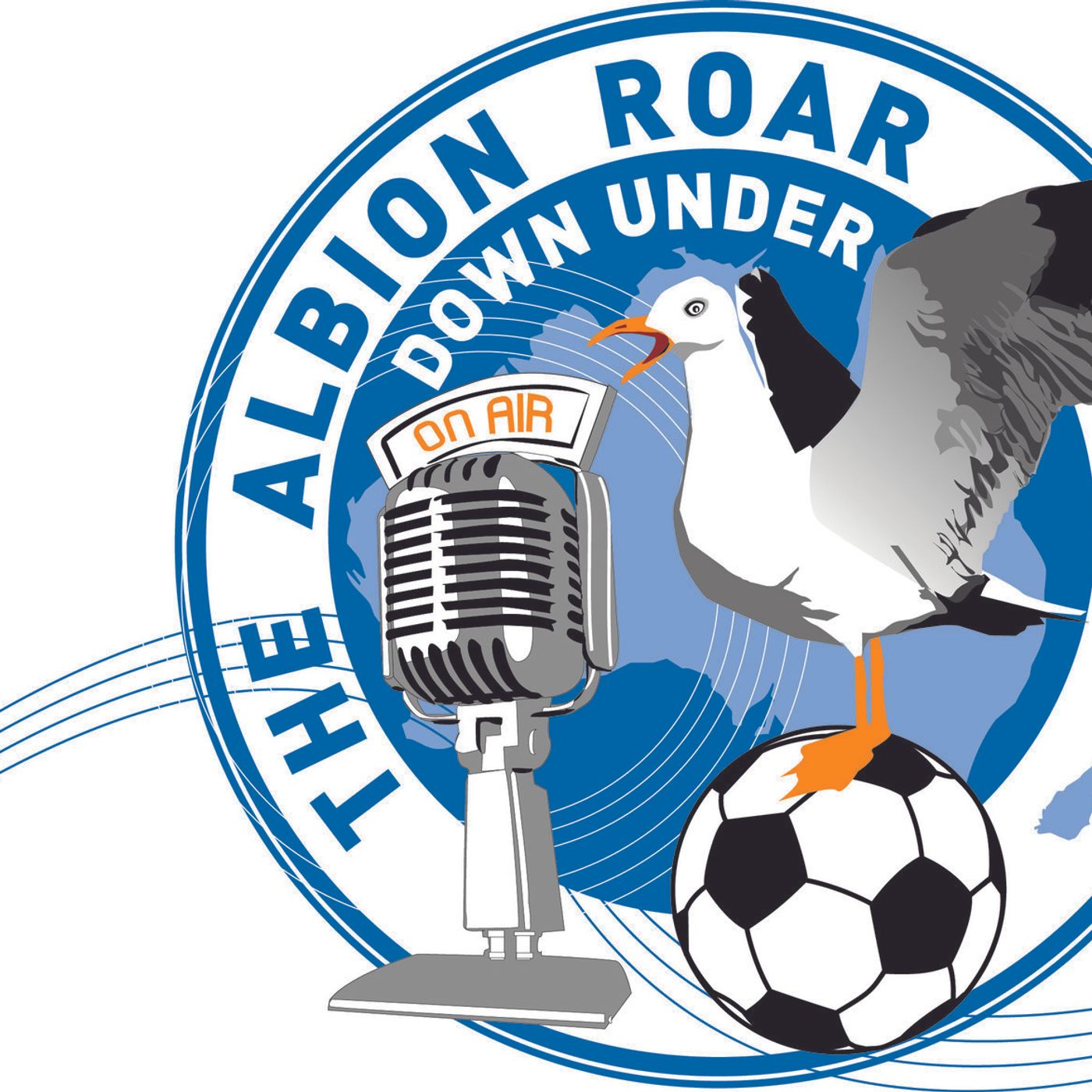 cover of episode The Albion Roar Down Under ep.9 - 13 April 2018 - with guests Steve Longly and Paul Reid +1