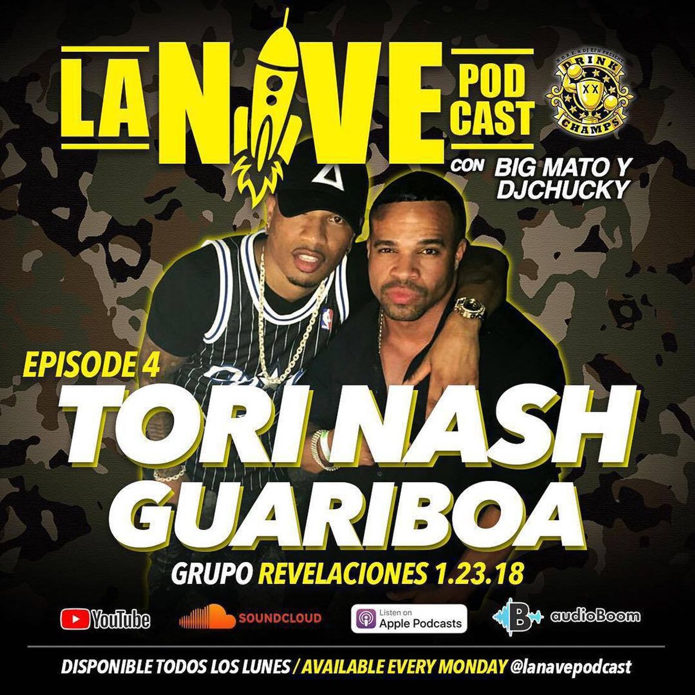 4: EPISODE 4 - TORI NASH, GUARIBOA, REVELACIONES 1.23.18 episode artwork