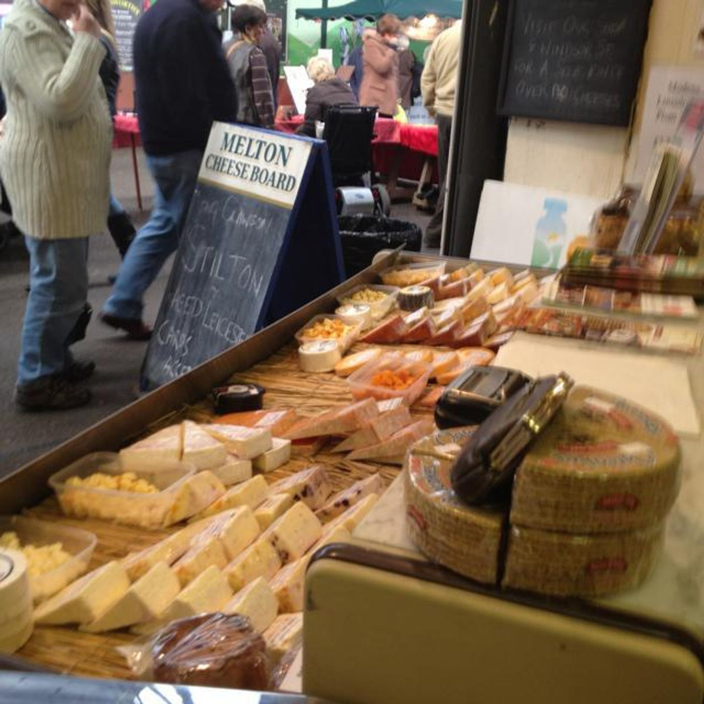 Melton Mowbray Farmers Market Cheese stall episode artwork