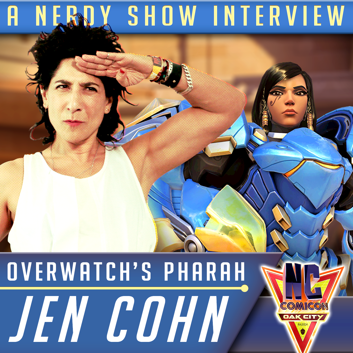 Nerdy Show / Interview: Jen Cohn - Voice of Overwatch's Pharah