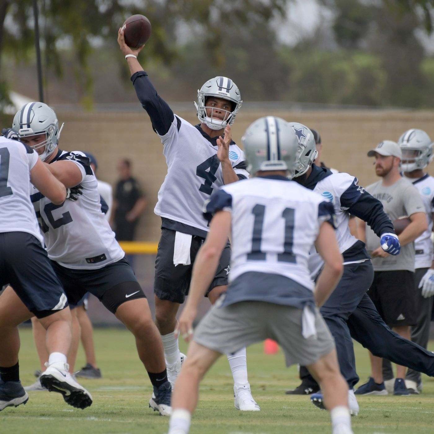 1: Dak Prescott's progress, surprise camp performer episode artwork