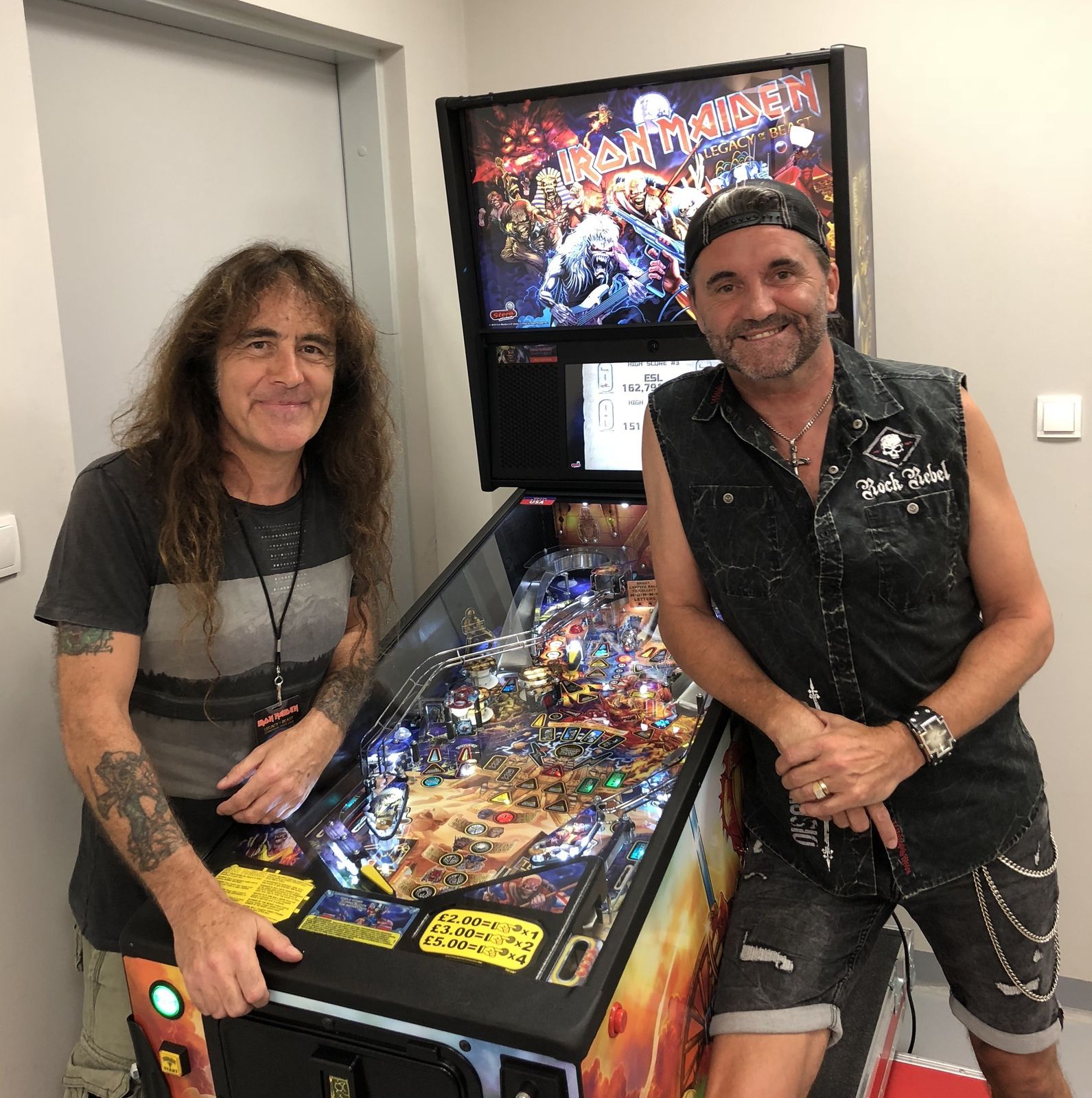 Iron Maiden's Steve Harris speaks to Planet Rock's Paul Anthony backstage in Poland