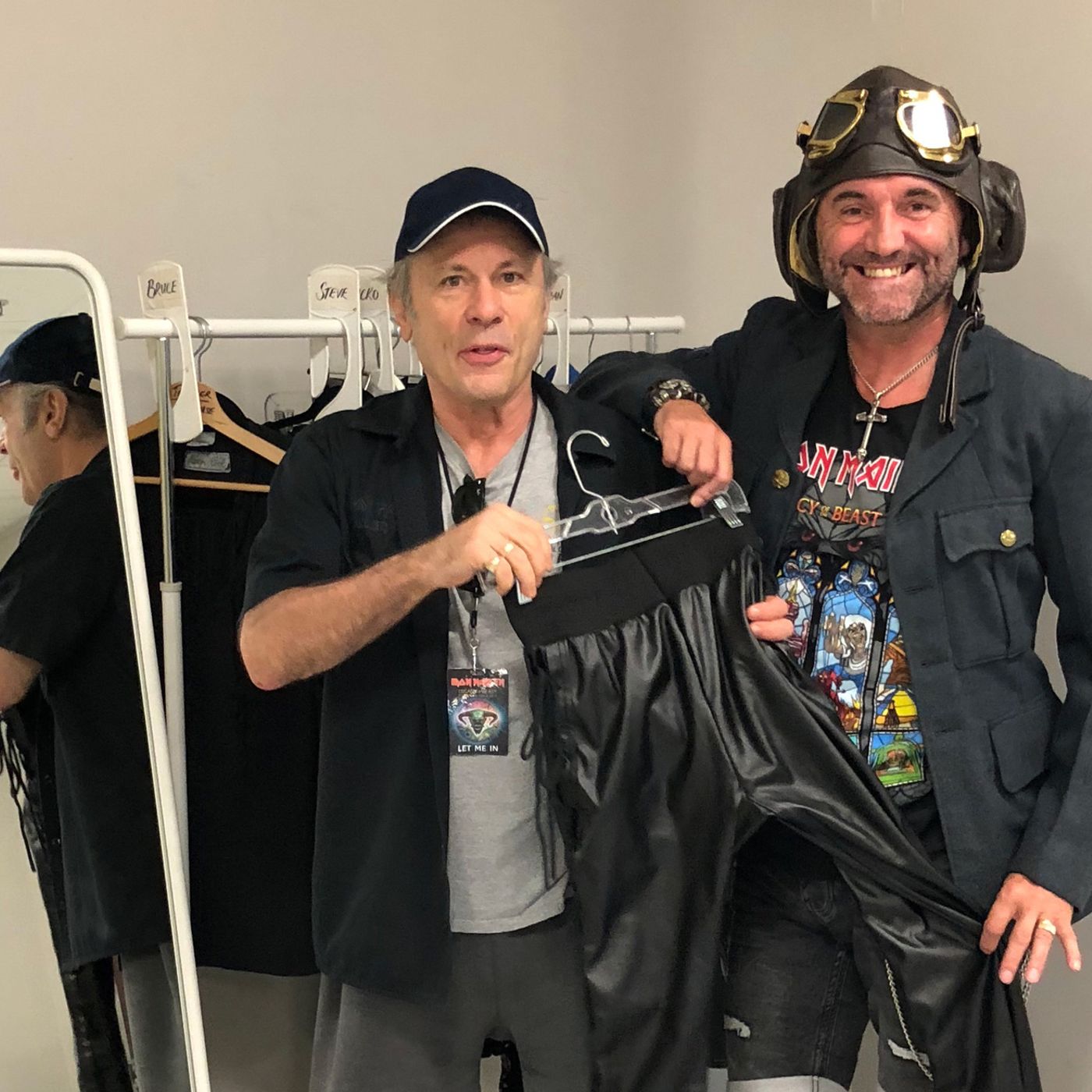 Iron Maiden's Bruce Dickinson speaks to Planet Rock's Paul Anthony backstage in Poland