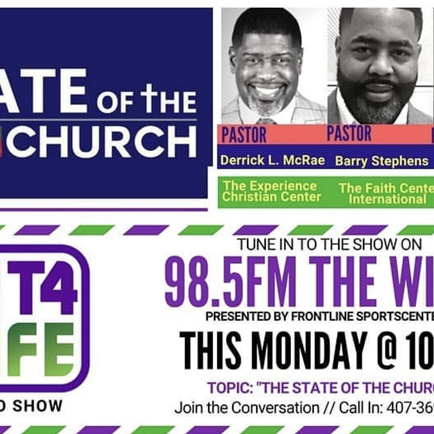 Fit4Life Radio Show - State of the Church Edition episode artwork
