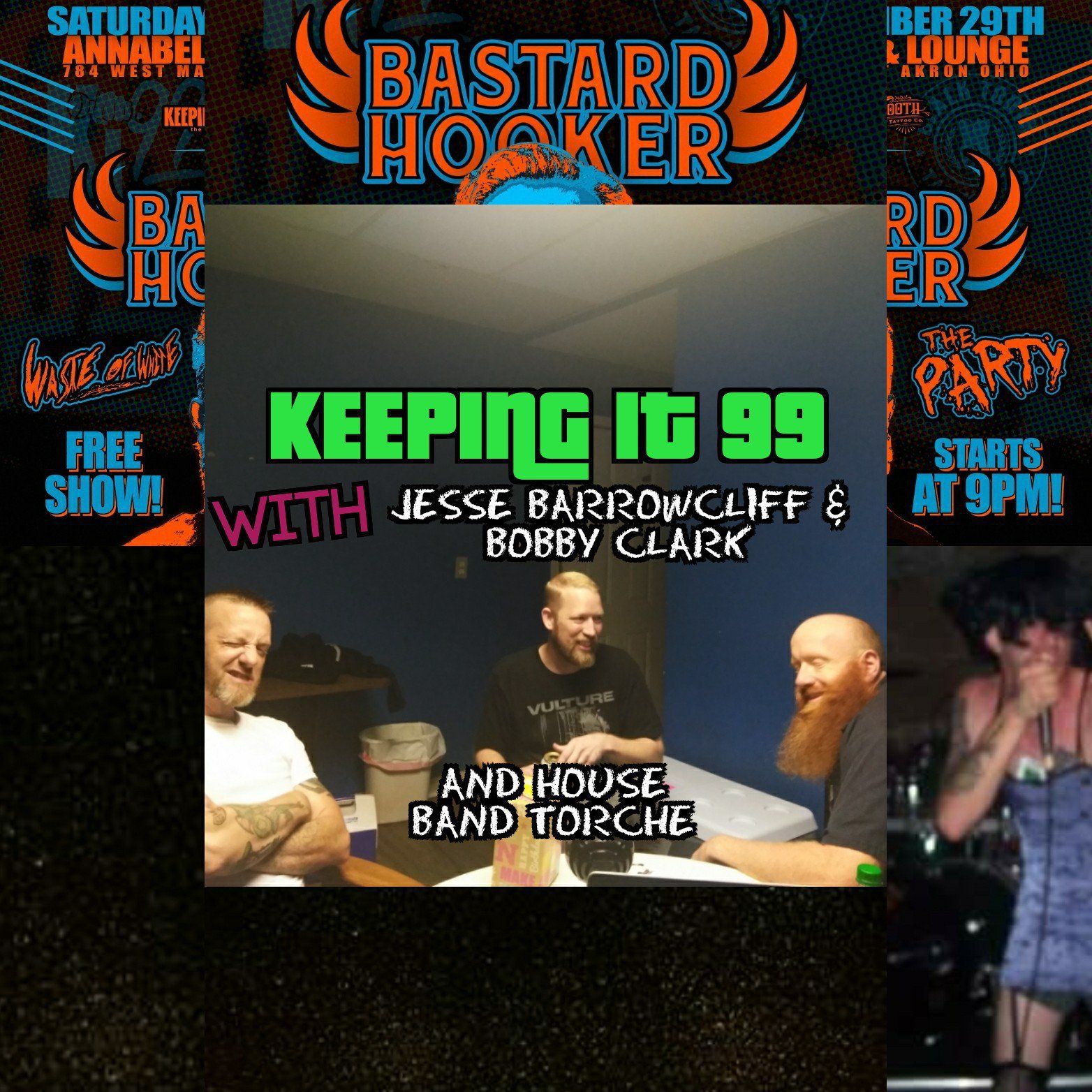 60: Live At The Outpost with Bob Clark, Jesse Barrowcliff, and House Band "Torche"