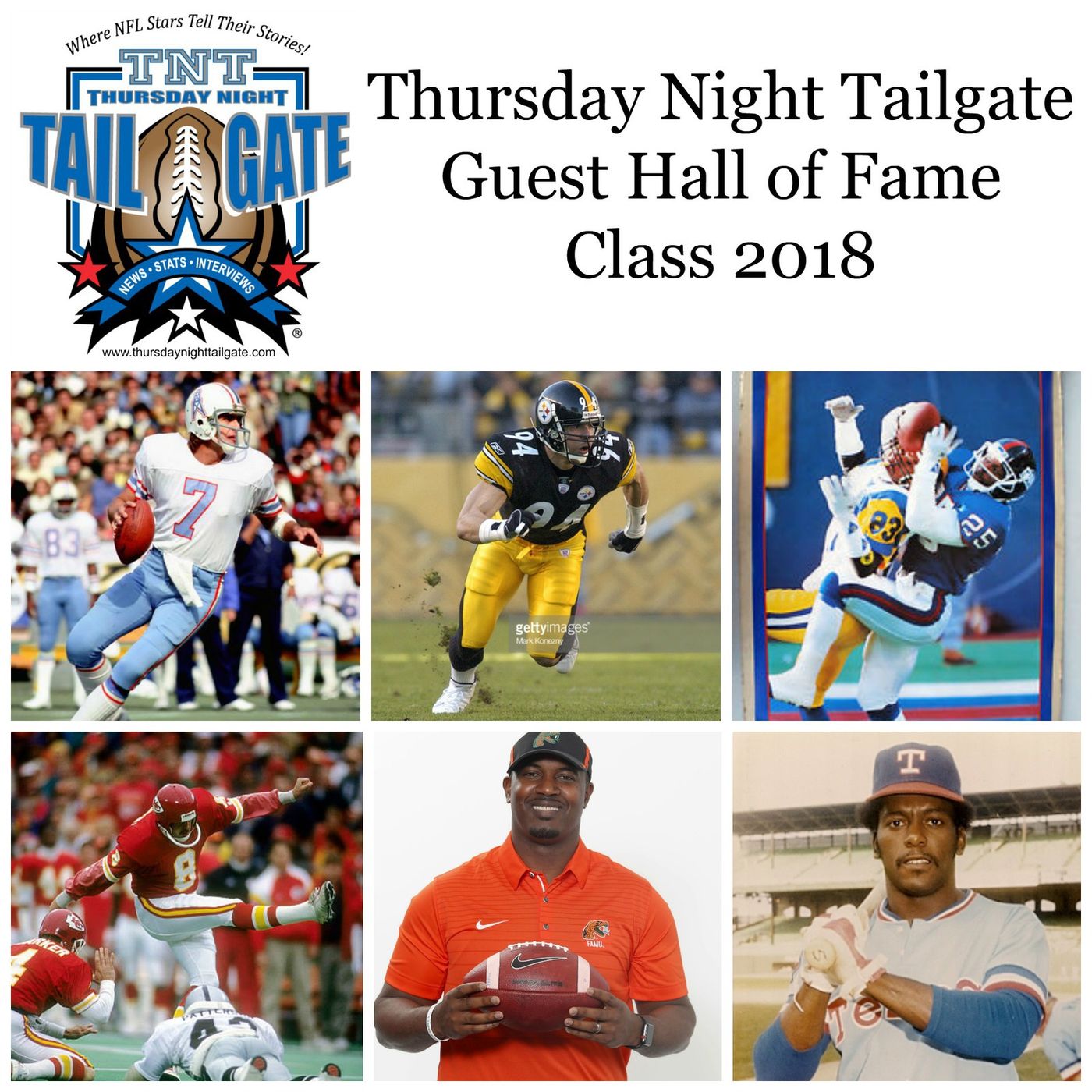 Thursday Night Tailgate, Where NFL Legends Live / Chris Zorich, former
