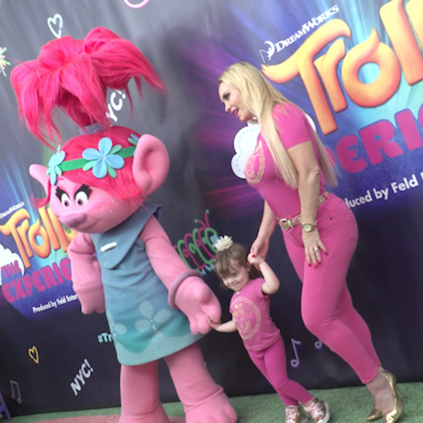 Celebs Talk Thanksgiving Plans at Trolls The Experience in NYC