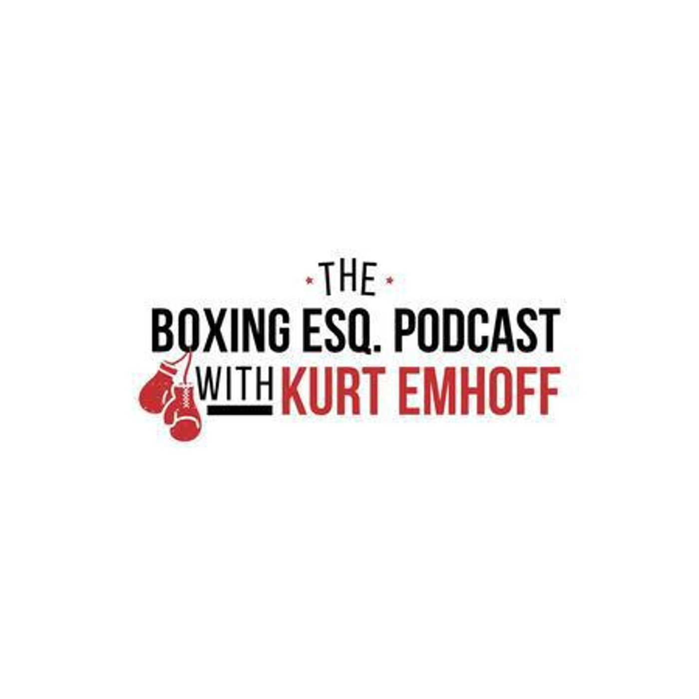 S1 Ep393: Boxing Esq. #15 w/ Kurt Emhoff & guest boxing trainer Stephen Edwards episode artwork