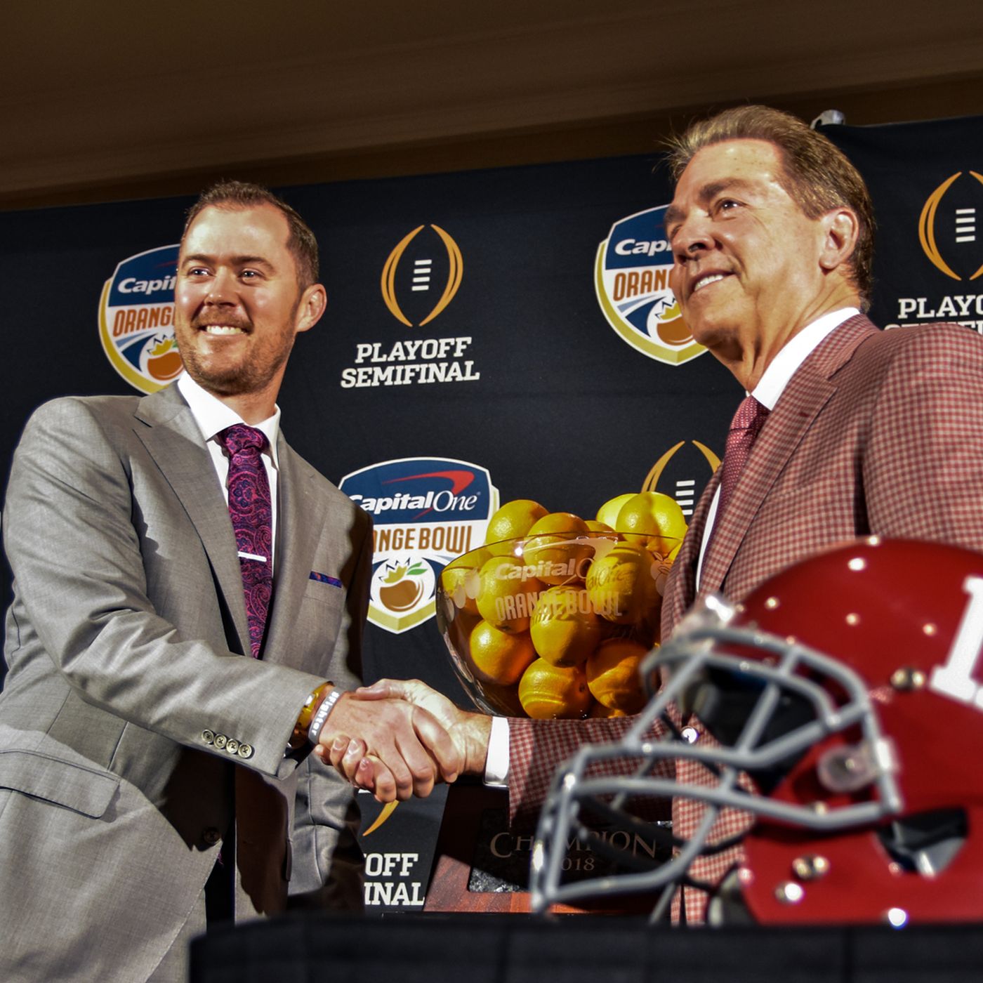 2018 Orange Bowl Press Conference: Nick Saban & Lincoln Riley episode artwork
