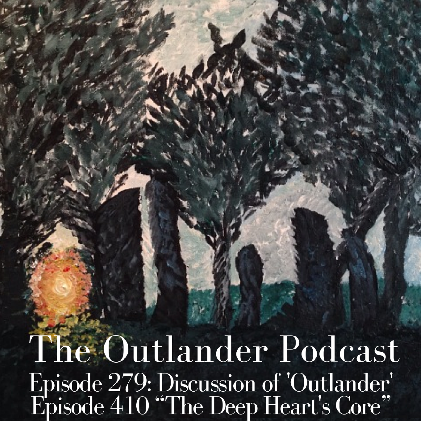 280: Discussion of 'Outlander' 410 “The Deep Heart’s Core” episode artwork